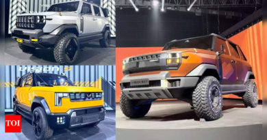 Mahindra unveils 4 new concept SUVs, launch timeline revealed: Details – The Times of India