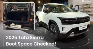 Watch Video: How Big Is The Boot In The 2025 Tata Sierra? – CarDekho