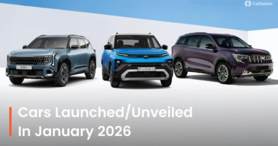 Check Out The New Cars Launched And Revealed In January 2026 – CarDekho