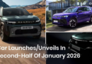 6 More Cars Set To Make Launch In The Remainder Of January 2026 – CarDekho