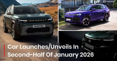 6 More Cars Set To Make Launch In The Remainder Of January 2026 – CarDekho