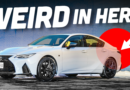 The Lexus IS 500 Ultimate Edition Has One Of The Weirdest Spare Tire Setups Of Any New Car – The Autopian