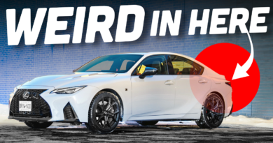The Lexus IS 500 Ultimate Edition Has One Of The Weirdest Spare Tire Setups Of Any New Car – The Autopian